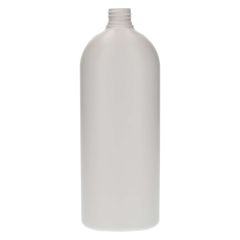 1000 ml Basic Oval HDPE Wit 28.410