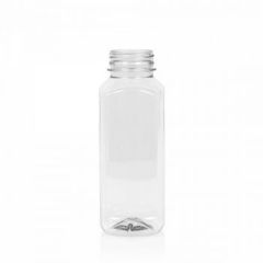 330 ml Juice Square PET clear 38mm