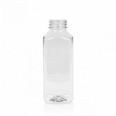 500 ml Juice Square PET clear 38mm