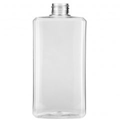 500 ml Basic Rectangle PET clear 28.410