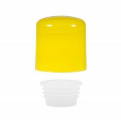 Screwcap + Plug PP 24.410 Yellow